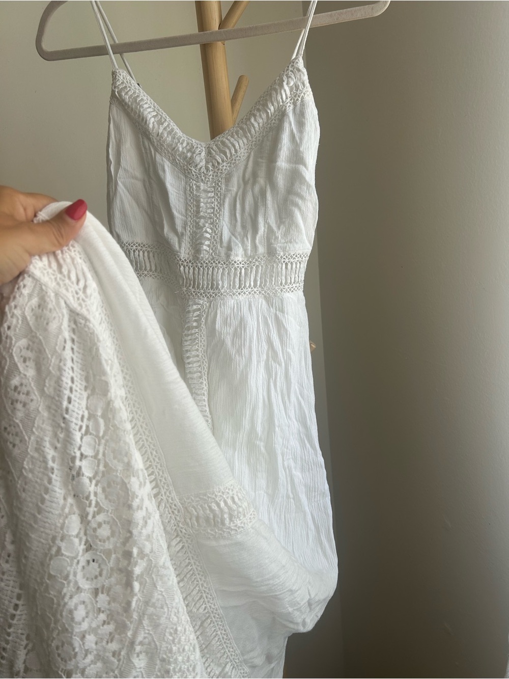 Abercrombie & Fitch White  Dress Size XS